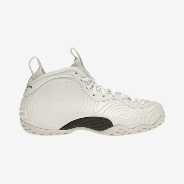 Nike Comme Des Garçons Foamposite Blanche