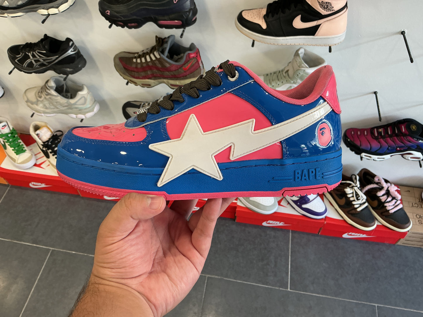Bape Bape Sta OS #1 M2 Bleu Rose