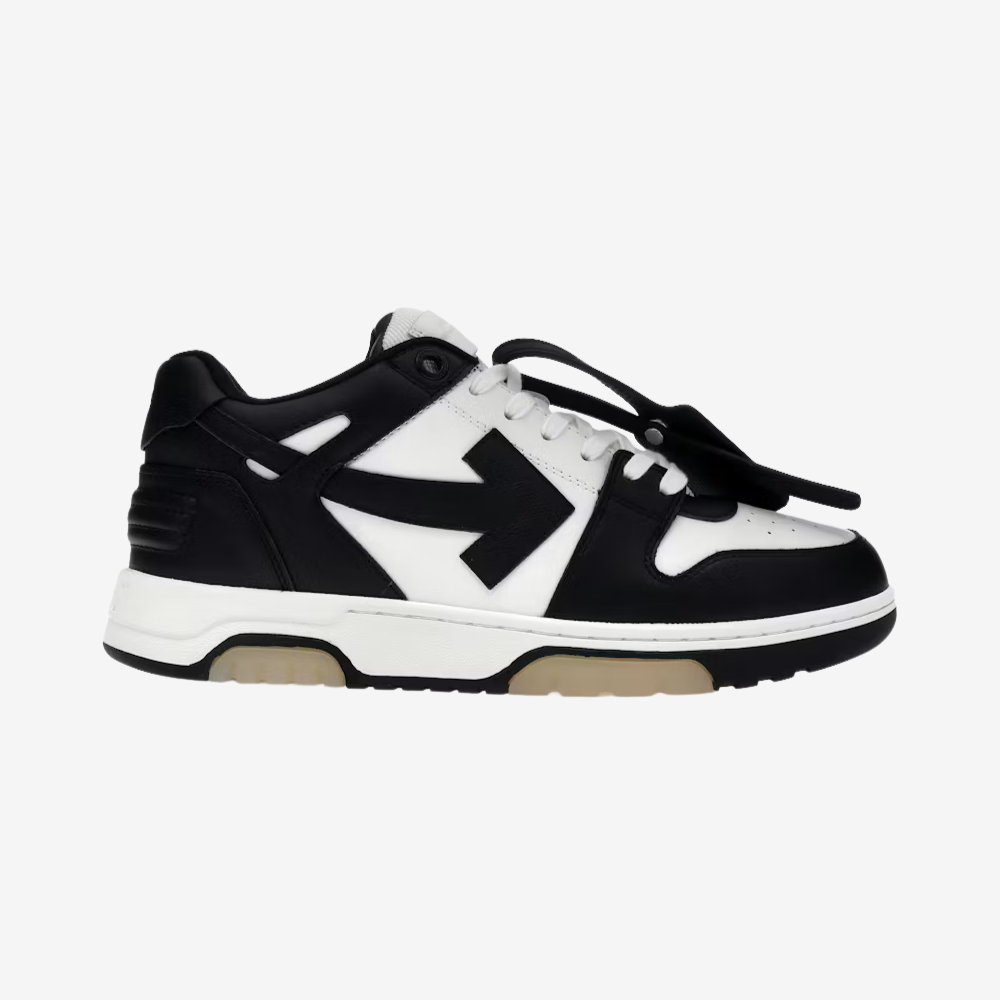Off-White Out Of Office OOO Low Tops White Black White