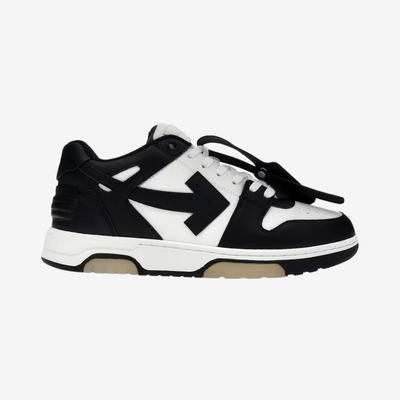 Off-White Out Of Office OOO Low Tops White Black White