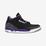 Air Jordan 3 Retro Black Court Purple