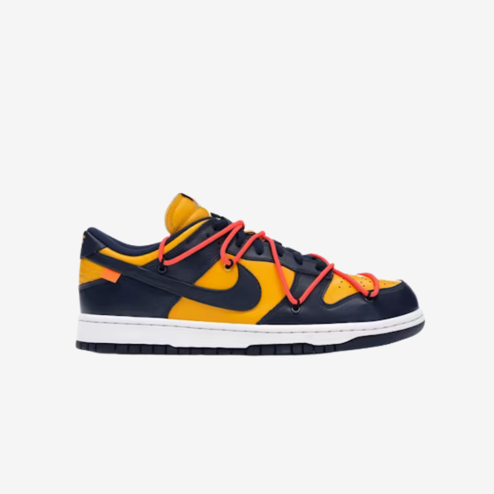 Nike Dunk Low Off-White University Gold Midnight Navy