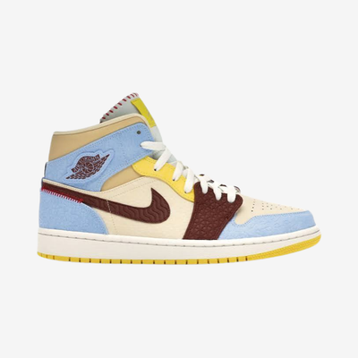 Jordan Air Jordan 1 Mid SE Fearless Maison Chateau Rouge