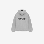 Fear of God Essentials Fleece Hoodie Light Heather Gray