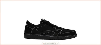 Air Jordan 1 Retro Low OG SP Travis Scott Black Phantom