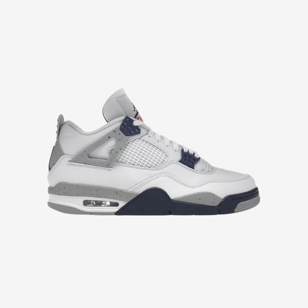 Air Jordan 4 Retro White Midnight Navy